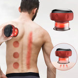 Body Scraping Massage Smart Electric Vacuum Cupping Heating Suction Cup Device Back Neck Arm Massger
