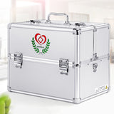 Multi-layer Aluminum Double-opening Medicine Box Medical Kit Emergency First Aid