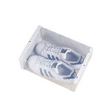 6 Pcs All Transparent Plastic Shoe Storage Box
