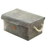 Oufina Cotton Storage Box Cloth Basket Underwear
