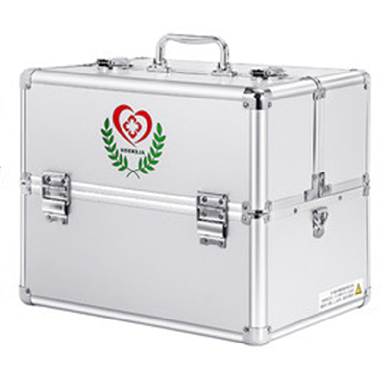 Multi-layer Aluminum Double-opening Medicine Box Medical Kit Emergency First Aid