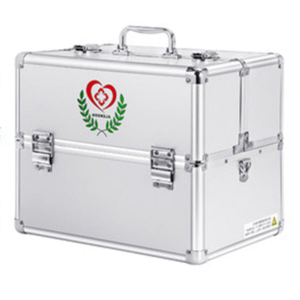 Multi-layer Aluminum Double-opening Medicine Box Medical Kit Emergency First Aid