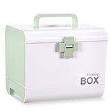 Medicine First Aid Kit Emergency Drug Home Medical Storage Plastic Dustproof Box