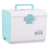 Medicine First Aid Kit Emergency Drug Home Medical Storage Plastic Dustproof Box