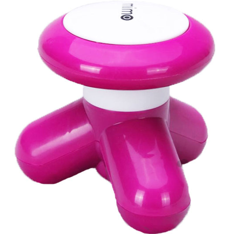 Electric Handheld Full Body Waist Neck Head Vibrating UFO Mini Mushroom Massager