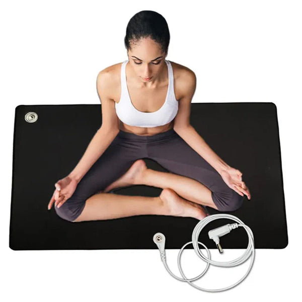 Grounding Mat for Improving Sleep Grounding Pad Health Cushion With Earthing Cable EMF Recovery Protection Release Electrostatic