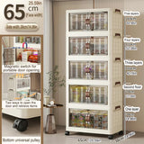 Large Capacity Multifunction Folding Storage Cabinet Dustproof Wardrobe Closet Organizer Easy-to-Install Storage Boxes